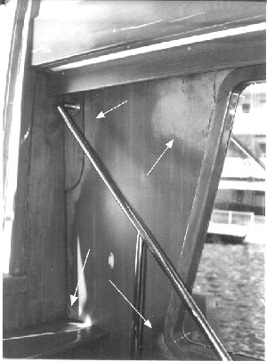 Leaking  Boat Window  - Albin  47